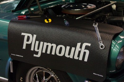 Plymouth Logo Vehicle Fender Protective Cover Plymouth Logo Vehicle Fender Protective Cover
